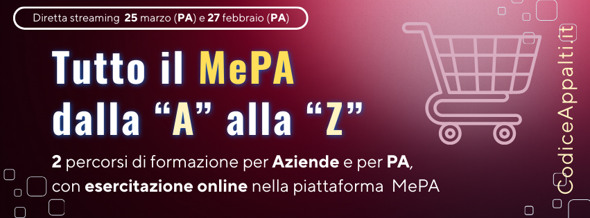 Corso MEPA 25 e 27 mar OE e PA